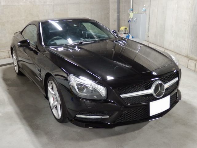 メルセデスベンツSL350 2012年式 HG施工(2015.12.7)フロント①.jpg