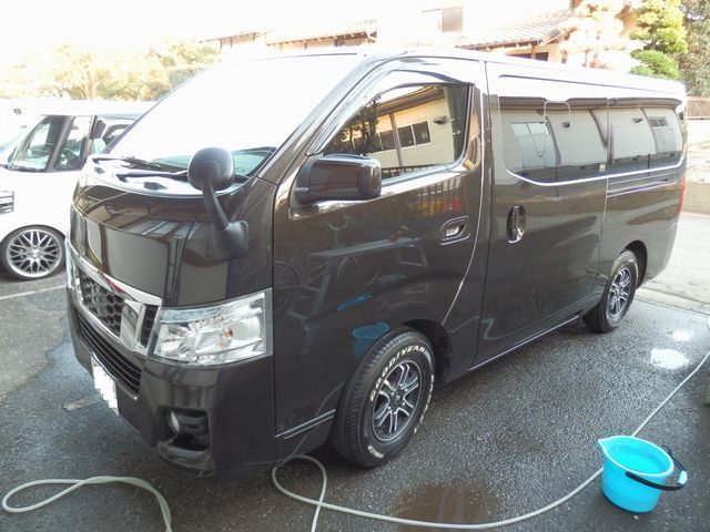 日産 NV350 極 施工画像(2014.9.28)フロント①.jpg