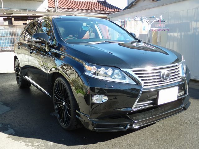 レクサスRX350 H26.1新車登録 極 施工(2015.11.3)フロント①.jpg
