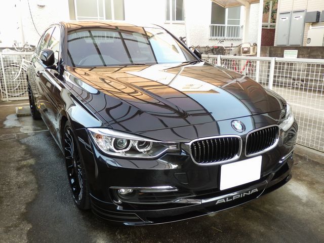 アルピナB3 BITURBO H25新車登録 極 施工(2015.11.11)フロント①.jpg